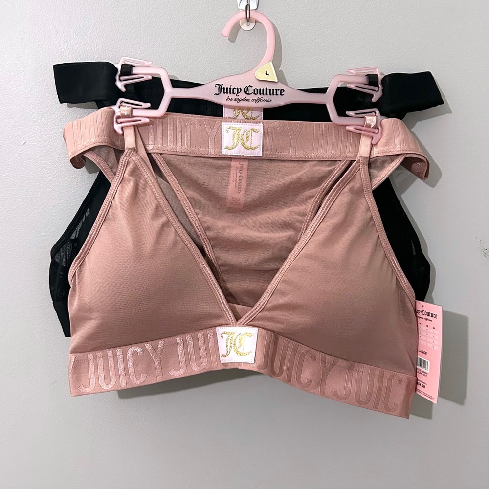 NWT Juicy Couture 4-pc Bralette and Panty Set